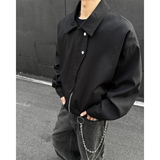 【25春现货】JK1023-P53特控88大码设计感夹克短款外套，男装夹克，电商D232