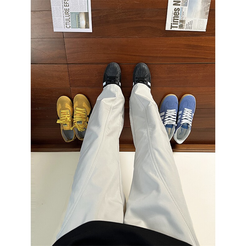 首单20万件A178XK422特P15秋冬季设计感休闲裤子，男装休闲裤，电商A178