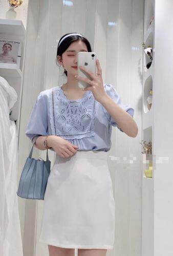 夏季新款短袖上新中，女装，时代公主