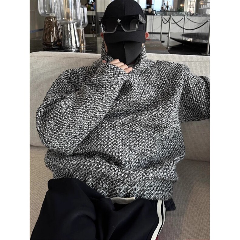 春季新款小香风情侣连帽卫衣男休闲宽松编织外套时尚百搭套头上衣,女装短外套,四季星座505