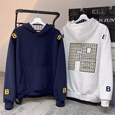 5324-P48春秋季港风宽松潮牌字母印花百搭连帽卫衣，女装卫衣/绒衫，星座617A-2