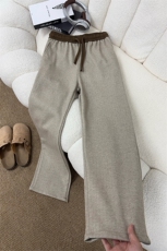 B221美式ins暗黑高品质加厚毛呢休闲裤LK24417-特P50控88，男装休闲裤，电商B221