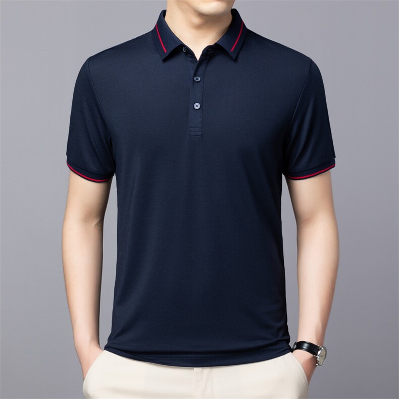2023夏季短袖T恤男翻领POLO衫休闲体恤宽松男装JD6010-P70,男装Polo衫,星座1105-3