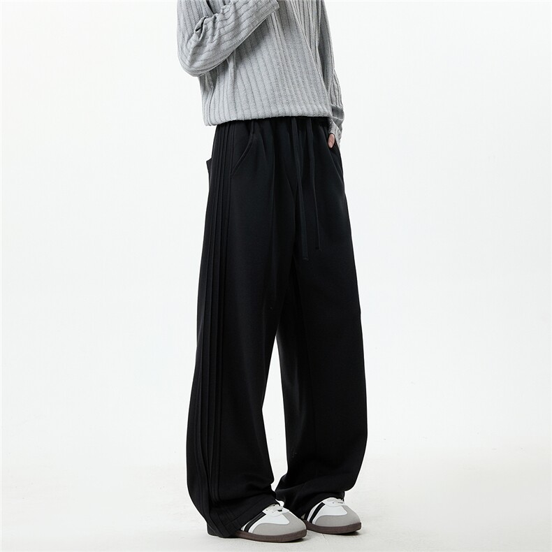 运动裤卫裤320克65棉35聚酯纤维DK066-P40加绒P48，男装休闲裤，电商B336