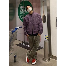 秋冬小众美式街头复古拉链口袋麂皮夹克男女同款外套J857，男装夹克，星座1116A（原606A-3）
