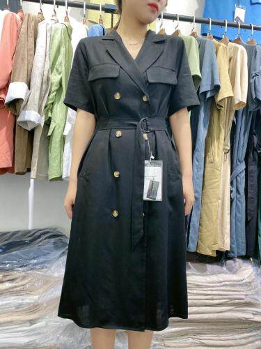 时尚大气风衣式连衣裙，女装风衣，佐妍千黛