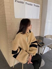 冬季羊羔毛拼接，其它，昕叶良品