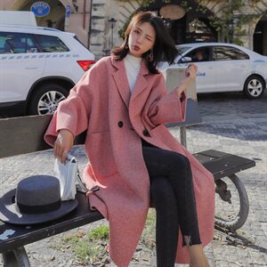现货 271-931-P175 中长款毛呢外套 控238图片
