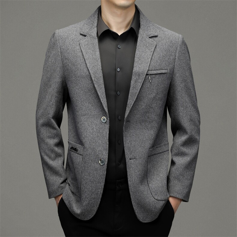 西服男2023春季西服男潮流中年休闲宽松便西外套男装JZ309-P150,男装西服,星座1105-3