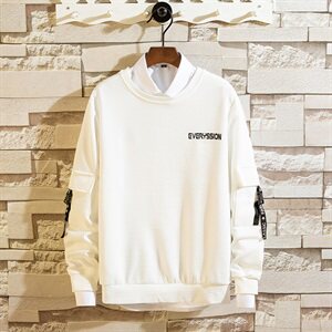 20/秋 男士宽松圆领百搭套头卫衣男 入 WY112-P22图片
