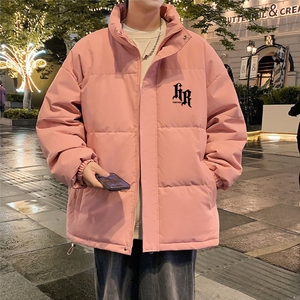 面包服男生秋冬季韩版潮流防水棉服立领潮牌ins宽松痞帅棉衣外套图片