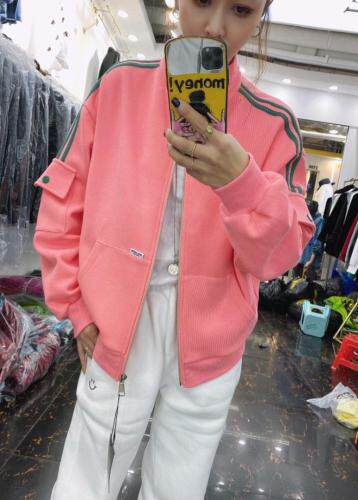 拼接织带卫衣，女装卫衣/绒衫，DD+(4F)