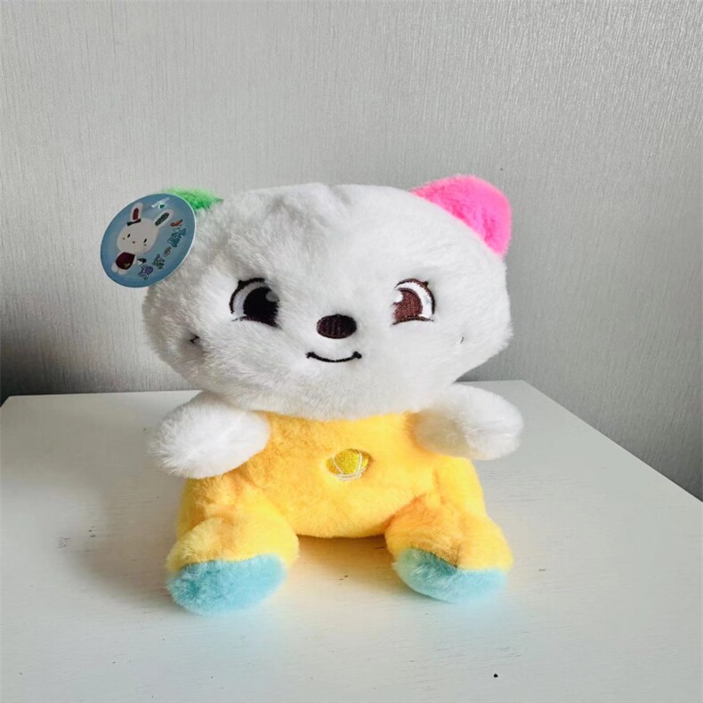 彩耳猫，硕然毛绒玩具