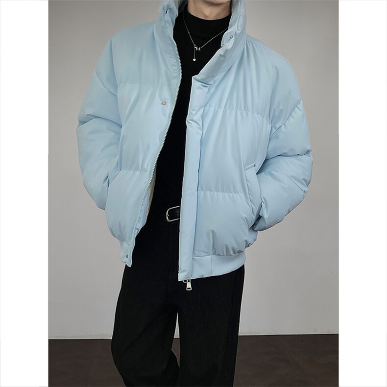 支持二开冬装加棉加厚立领棉服男女棉衣外套光板面包服M816-P70,男装棉衣,电商A441