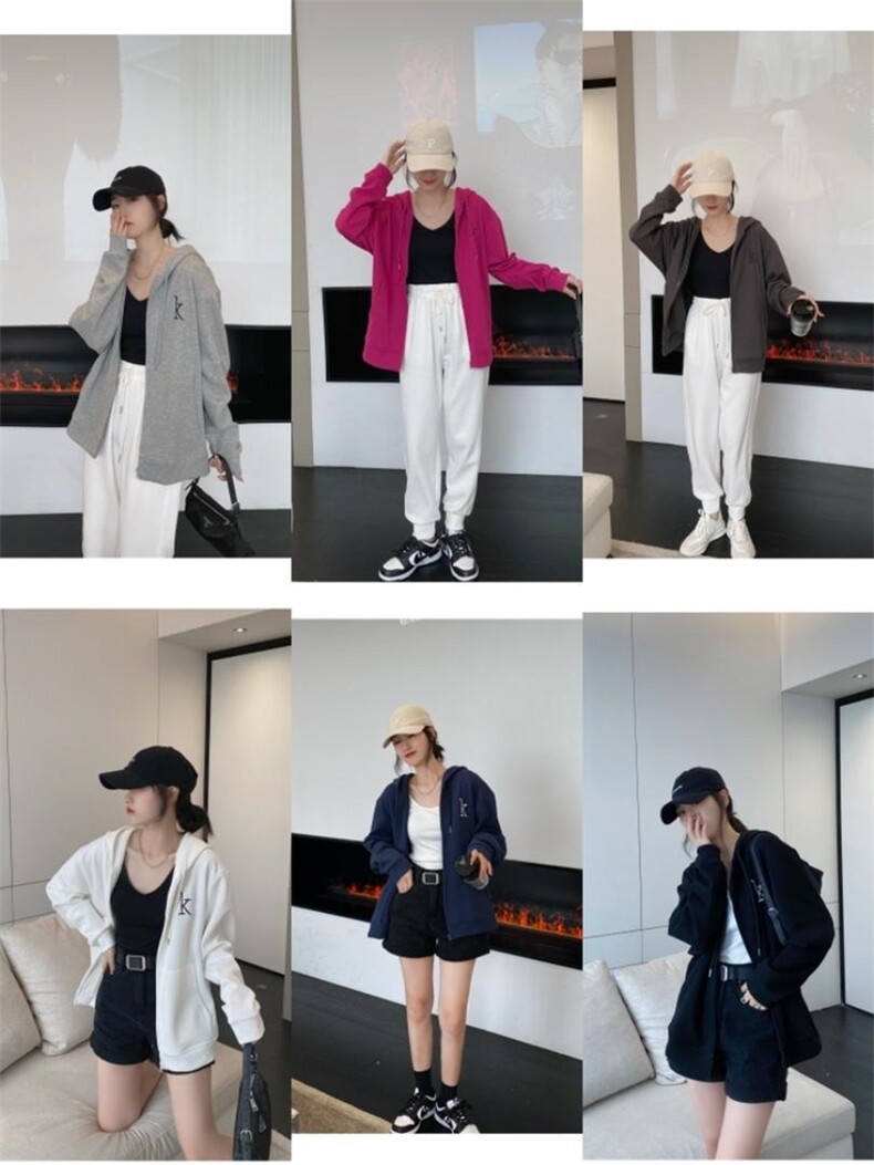 卫衣外套，女装卫衣/绒衫，SUGAN