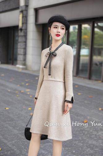 冬季打底连衣裙，女装连衣裙，千禧宏运