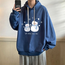 连帽卫衣男大码胖子帽衫大号运动服WY2439-P35，男装卫衣，电商A040
