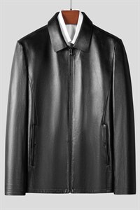 SF1901男式2026秋新款头层绵羊皮短款立领皮衣真皮皮衣男皮P560，男装皮衣，电商B360A（原721A）