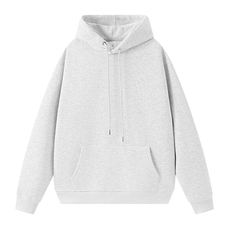 抖音得物高品质二开25秋冬装重磅全棉美式纯色连帽卫衣HM12，男装卫衣，电商A486