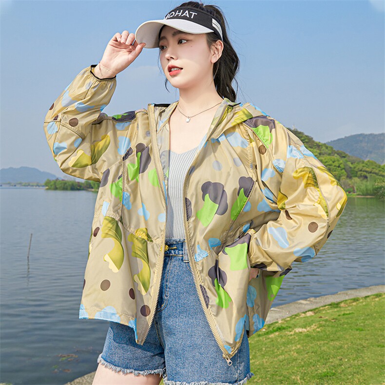 防晒衣女夏2025年新款防晒服RF2C290-2803#-P85-K138,女装短外套,蝶眷