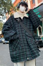 羊羔毛棉服男冬季新款休闲外套潮牌棉衣棉袄M133P120控158，男装棉衣，电商A157