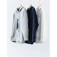 3D立体刺绣空气卫衣，女装卫衣/绒衫，E·贝空间