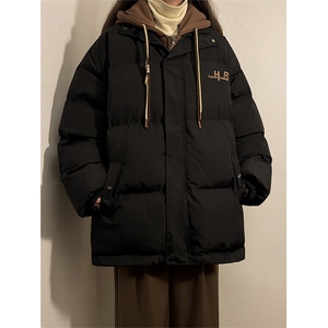 2025冬季宽松/连帽休闲外套潮加厚棉衣XZ102B-1M8008-P125图片
