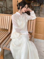 9917新中式套装批155控228，女装套装/套裙，浙宝305