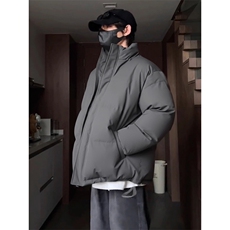现货抖音得物可供视频冬季三防加厚羽绒棉衣外套面包棉服AM999，男装棉衣，电商A443