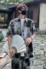 山水套装TZ77823特P50衬衫DCS77824特P30DK77825特P20套装控98，男装衬衫，星座226-1