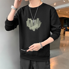 秋装现货主推新款2024大码男士休闲印花圆领卫衣打底F211-P15，男装T恤，星座1816-2（原1210–2）