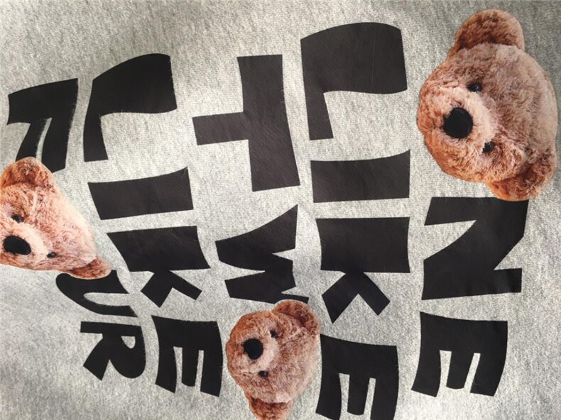 小熊变色卫衣，女装卫衣/绒衫，AMO