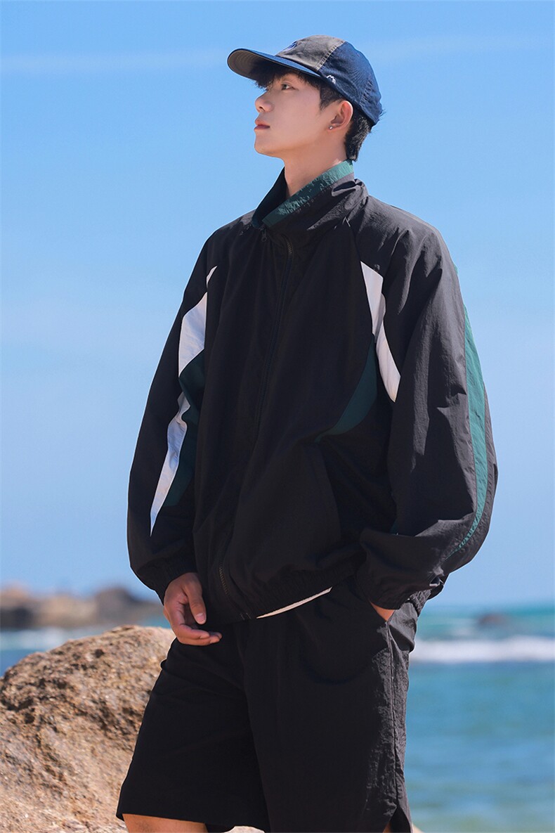【UPF50+防晒衣】X2384-TP45控价78夏季防紫外线外套男户外夹克,男装夹克,电商A102-1