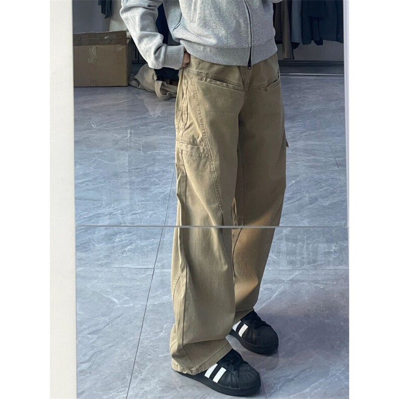 现货！cleanfit高街阔腿工装牛仔裤（纯棉成品水洗）RH12-P78,男装牛仔裤,星座1005-6