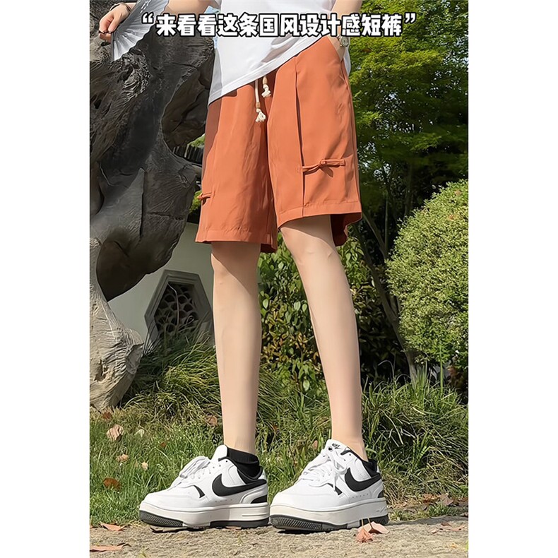 短裤中式风复古休闲裤子潮流宽松五分裤8026-P28,男装休闲裤,电商B380（原B361）