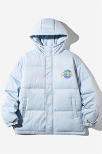 白鸭绒白底22冬季新品时尚保暖立领羽绒服外套 YR146 P225控298图片