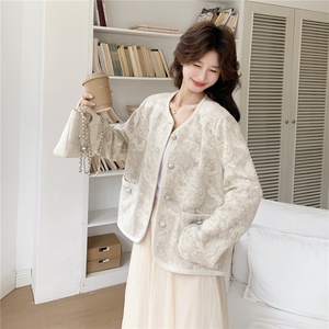 出货 棉麻绣花小香风外套   2c198-6823-P175 k278图片