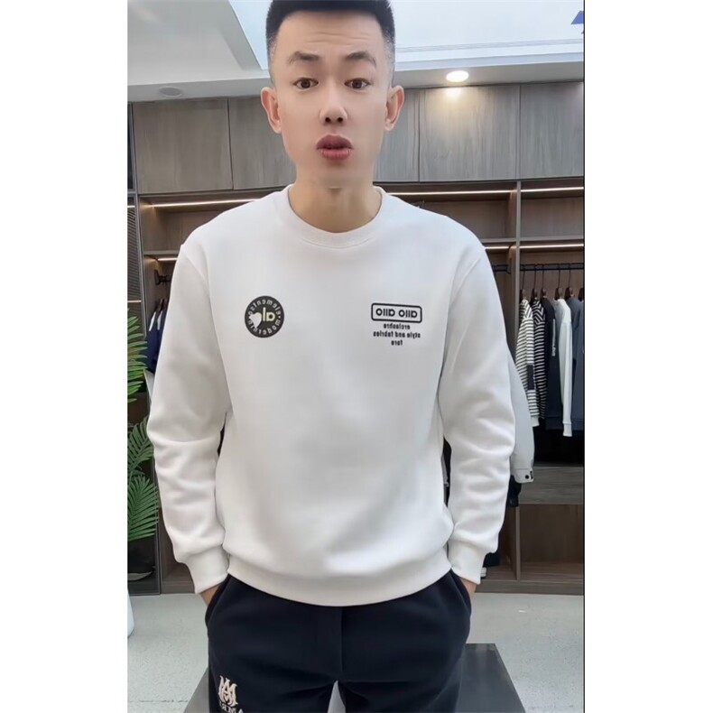 1506A/GW6520/P37印花秋冬卫衣春秋季韩版新款圆领宽松上衣潮流,男装卫衣,星座1506A