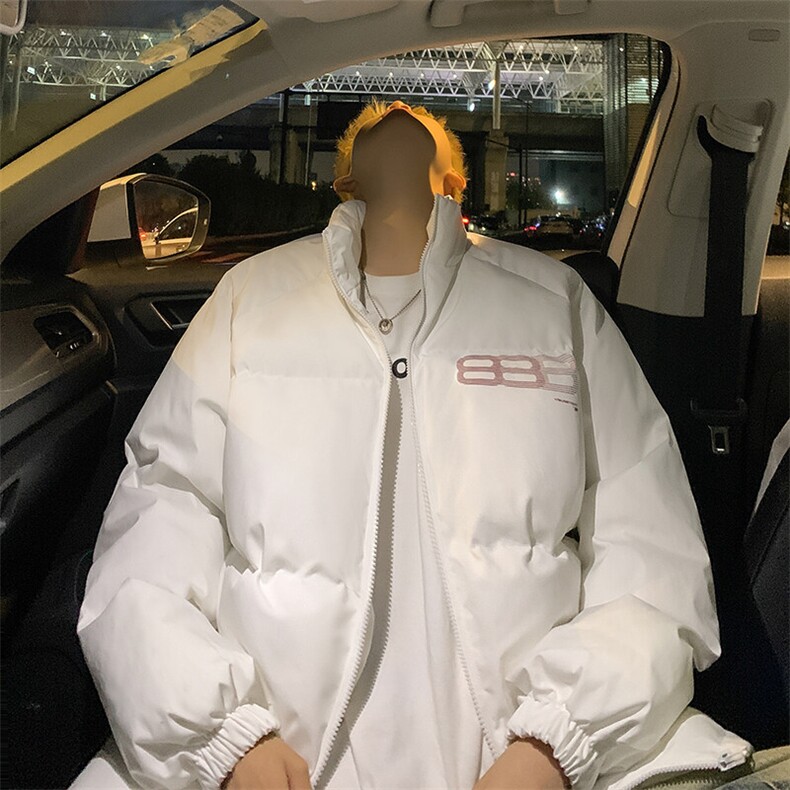 高品质潮品 数据款月销五千男款宽松加厚保暖棉衣8860批98控138图片