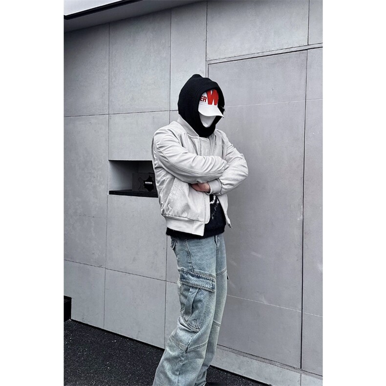 GOSNACE秋季短款夹克潮棒球服外套DY195-P80,男装夹克,星座1213
