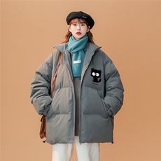 中性风新款冬季百搭宽松字母印花潮流棉服外套MY2047特批65控98，男装棉衣，A247A