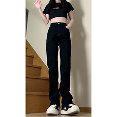 新款港风美式高街抖音品质弹力牛仔裤男女XZ213-NZ7097-P60控78，男装牛仔裤，星座213