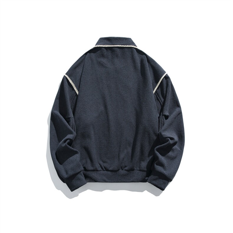 25新款港风时尚阳离子双色蜂巢个性宽松大码卫衣WY715-P6599,男装卫衣,电商B306