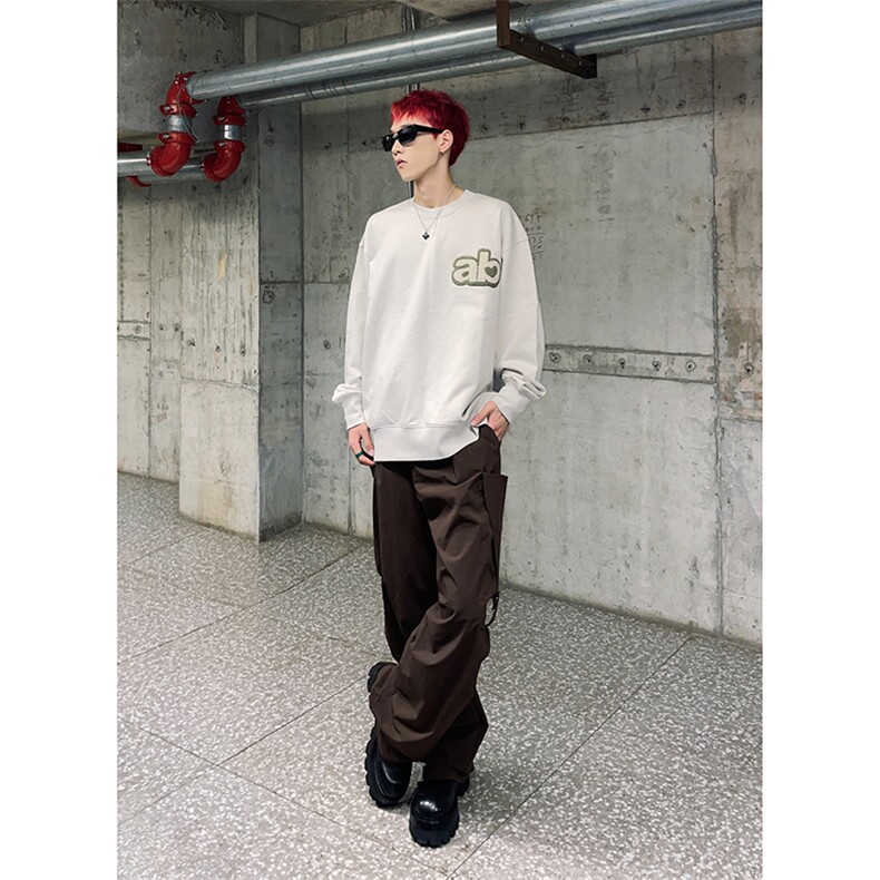 B221 美式街头hiphop宽松户外工装休闲裤子 LK23116-P60 控78图片