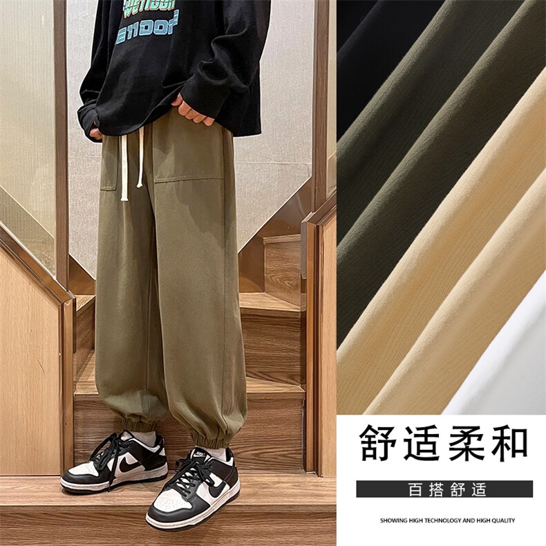 2023秋冬上新休闲简约风舒适百搭休闲裤K629特批35-加绒特批45,男装休闲裤,星座718-1