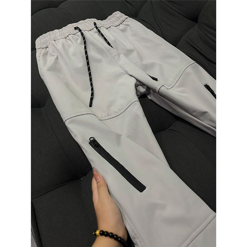 冬季工装裤子防风防水加绒冲锋裤男户外登山滑雪裤LC31233-P43,男装工装外套,星座1008