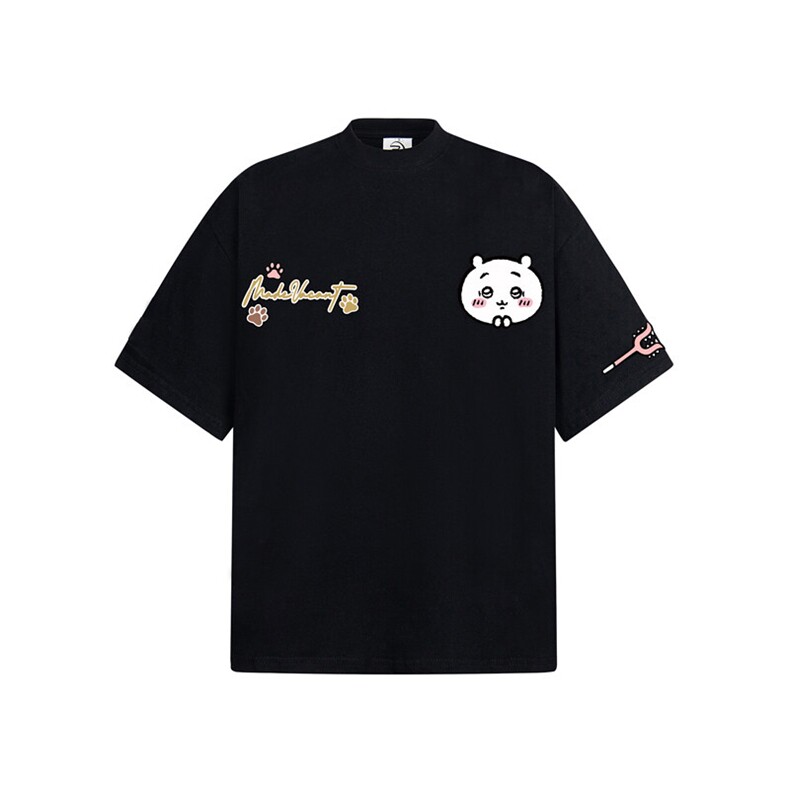 万针全刺绣工艺高品质260克纯棉双纱美式高街宽松短袖T恤特P33,男装T恤,电商A486