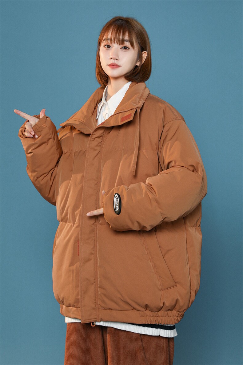 中性棉服2024冬季加厚棉衣大码保暖棉袄情侣外套男A436-707-P100,男装棉衣,电商A436