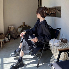 【现货！】2025春秋新款中长款黑色连衣裙2C037919P105K158，女装连衣裙，2C037