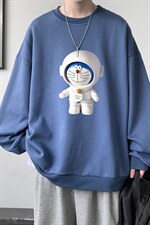 圆领卫衣男大码加厚加绒长袖t恤男S6233-P28加绒款-P33，男装卫衣，电商A040